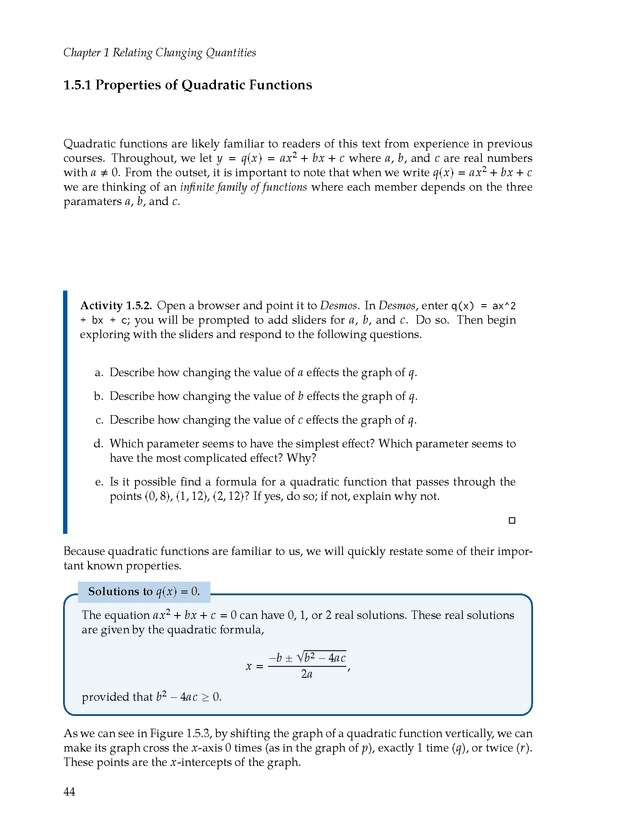 Active Preparation for Calculus - Page 44